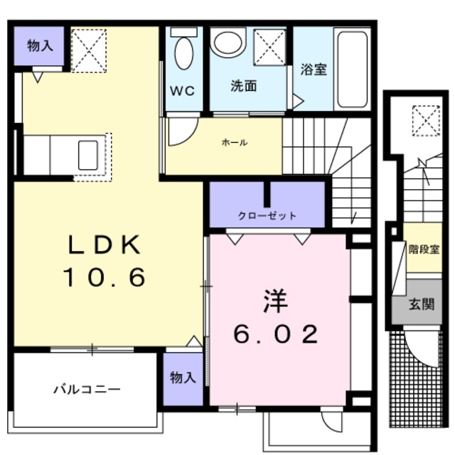 ル・シエルの間取り