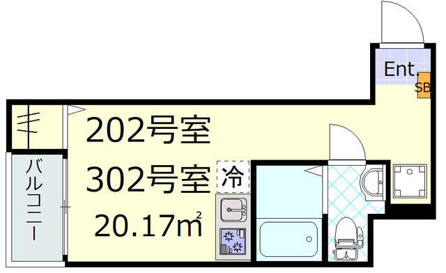 H.A.ステラの間取り