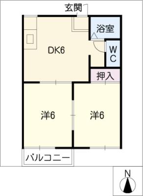 メイゾン木戸の間取り