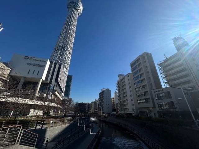 【墨田区業平のマンションの建物外観】