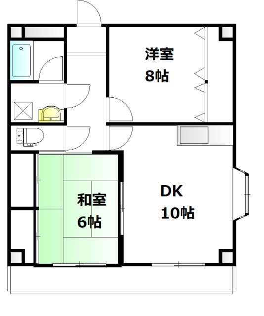 平和ビルの間取り