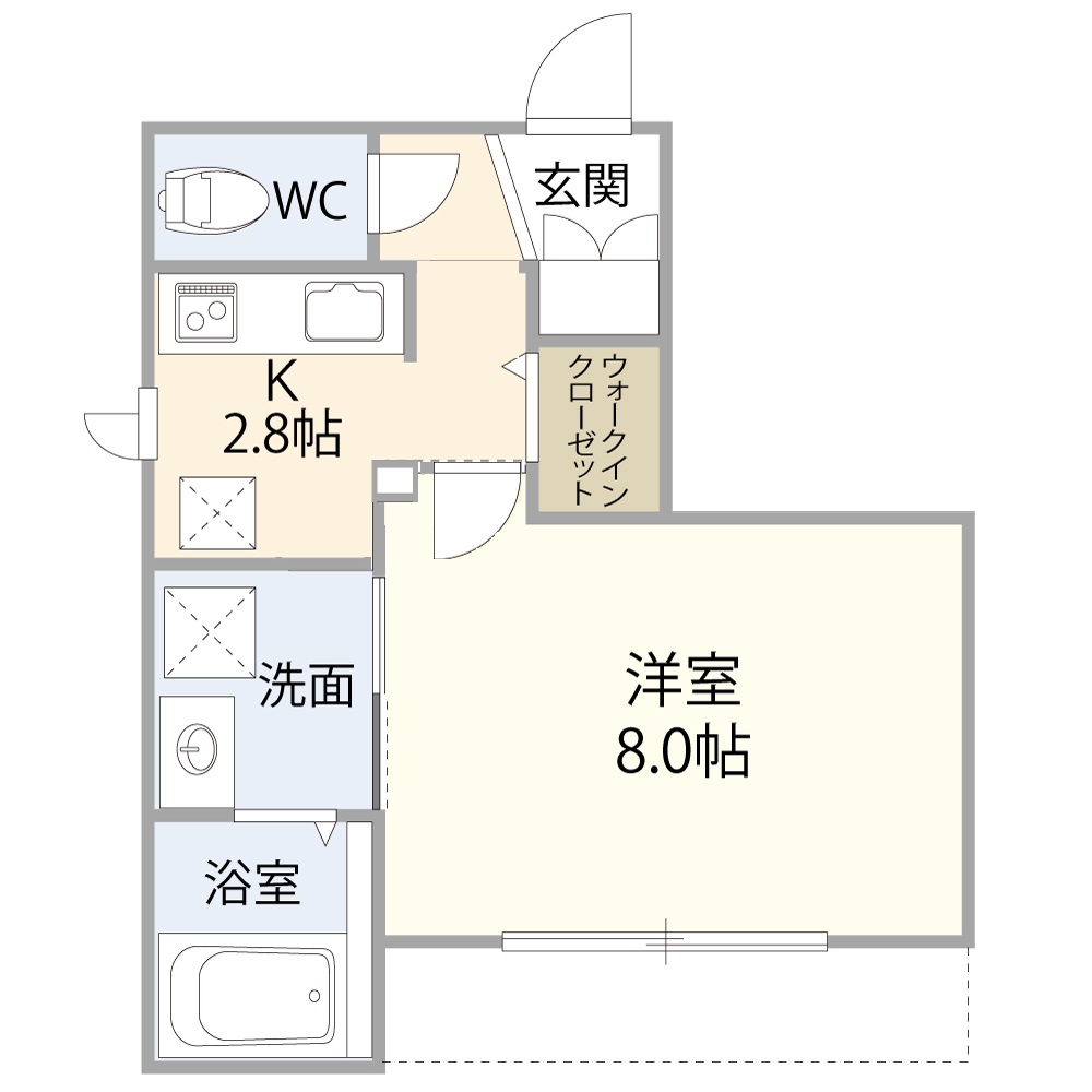 ジュネス大泉学園の間取り