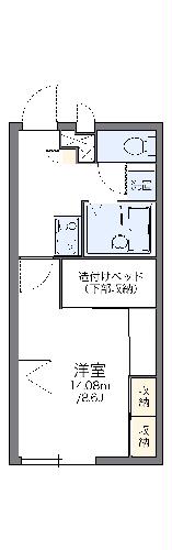 レオパレス暘谷の間取り