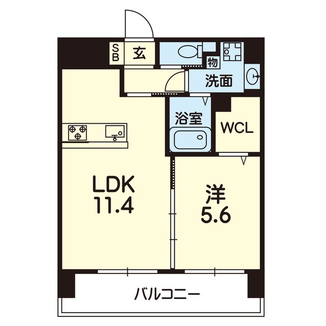 リバティハウス近見の間取り