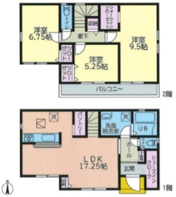 足柄上郡開成町中之名のその他の間取り