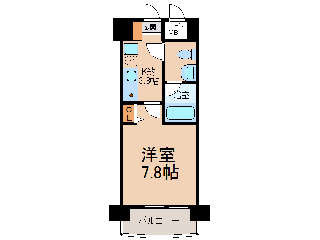 【セントラル・マンスリー小牧の間取り】