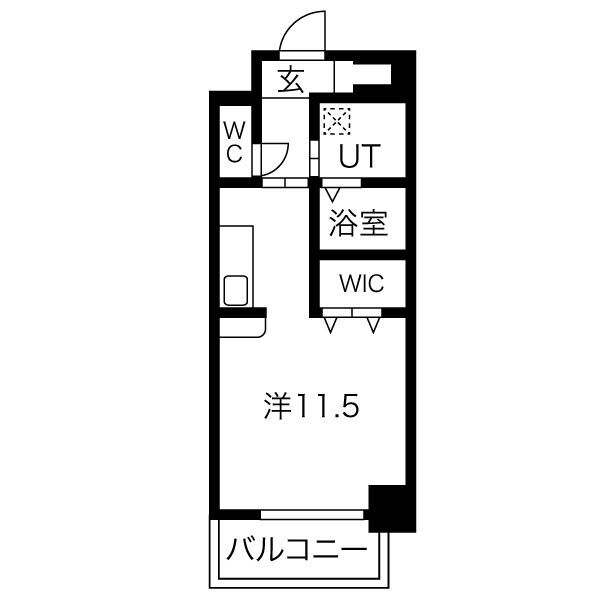 Casone asso(カゾーネアッソ)の間取り