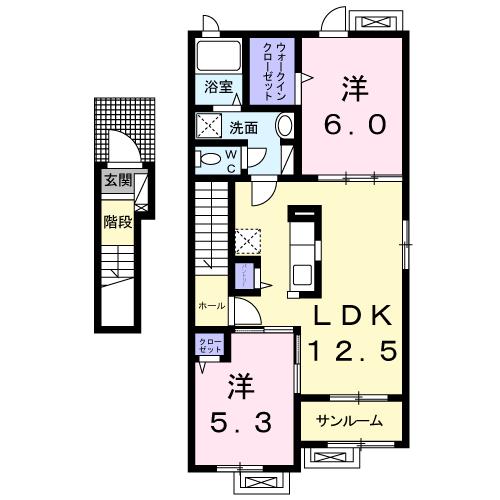 ソング　オブ　ウインドの間取り