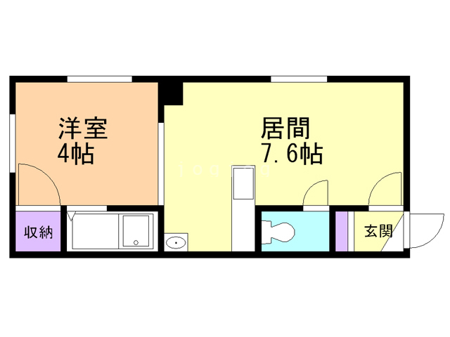 ベルコートハウスの間取り