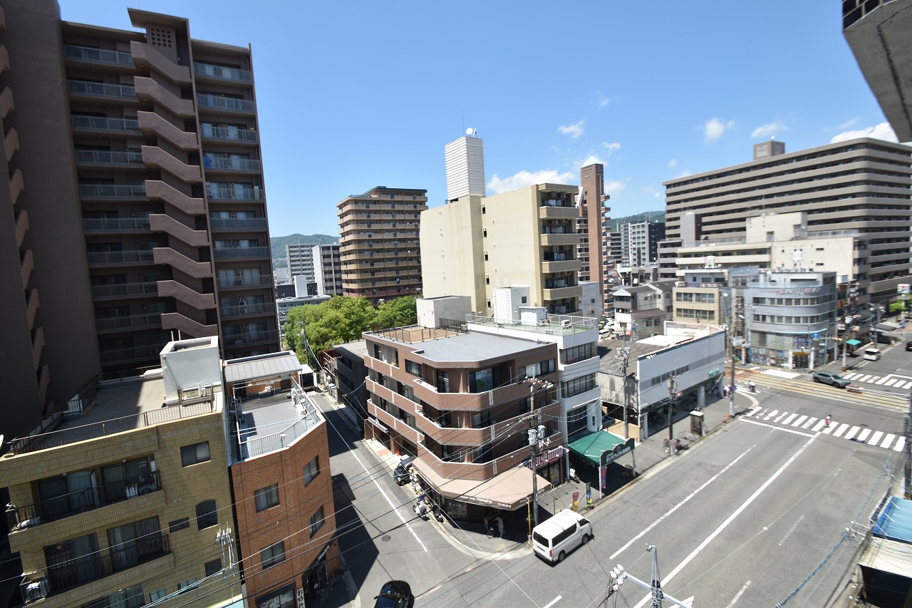 【広島市西区観音町のマンションの眺望】