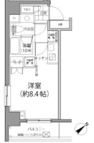 パークハビオ東向島（パークハビオヒガシムコウジマ）の間取り