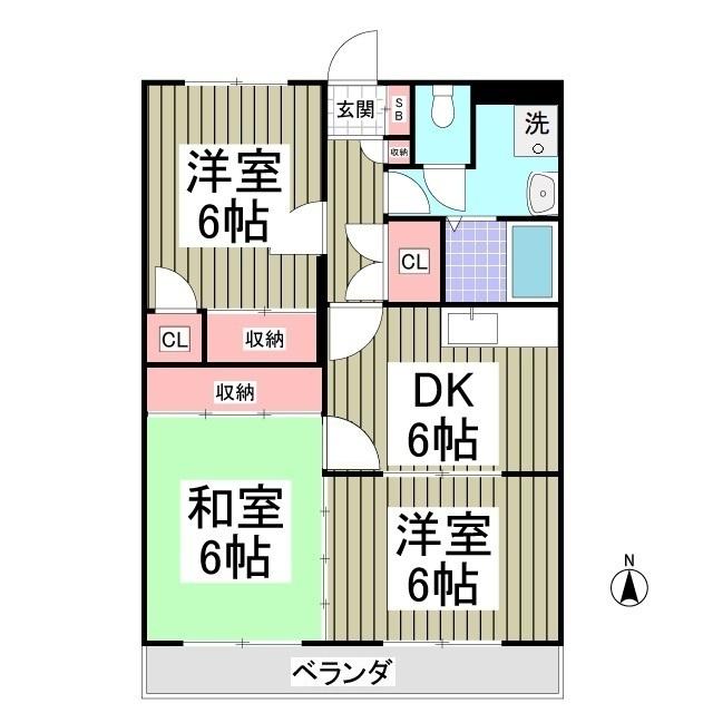 佐藤マンションの間取り