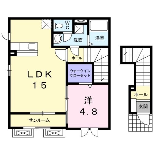 ラミネールの間取り