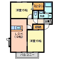 テイクボヌールの間取り