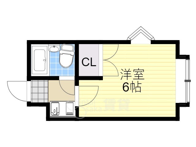 セゾン21の間取り