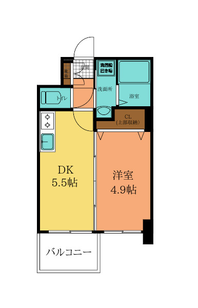 No.63 ORIENT　CAPITAL　TOWERの間取り