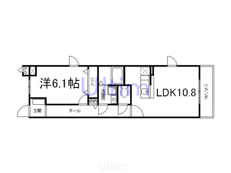 アクアパレスの間取り