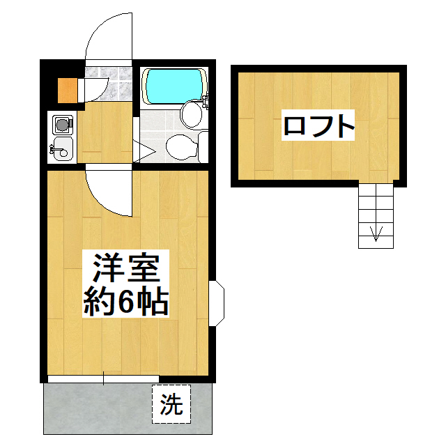 ジュネパレス北越谷第１１の間取り