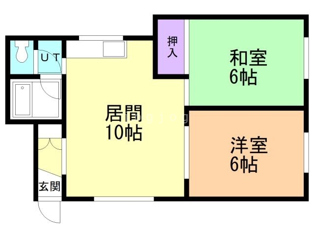 エクセレンス平岡の間取り