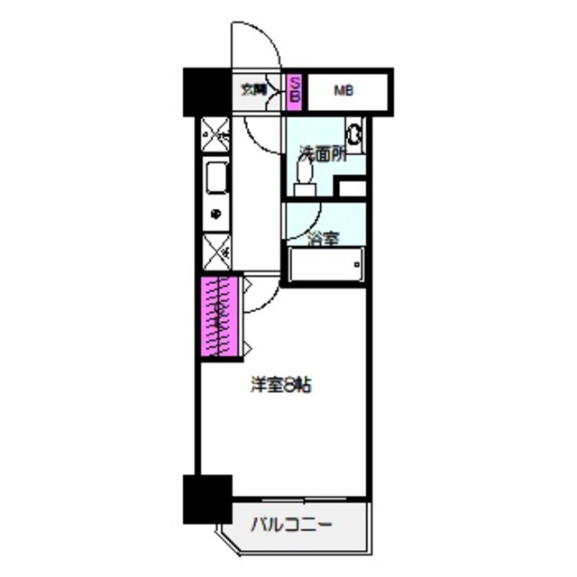 ロジェ今福鶴見の間取り