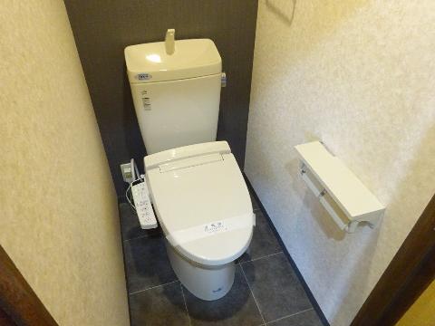 ガーデンハイツ清水　トイレ　シャワー付トイレ