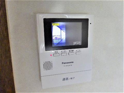 ガーデンハイツ清水　セキュリティ　カメラ付インターホン
