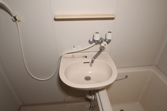 洗面設備　他号室のお写真です