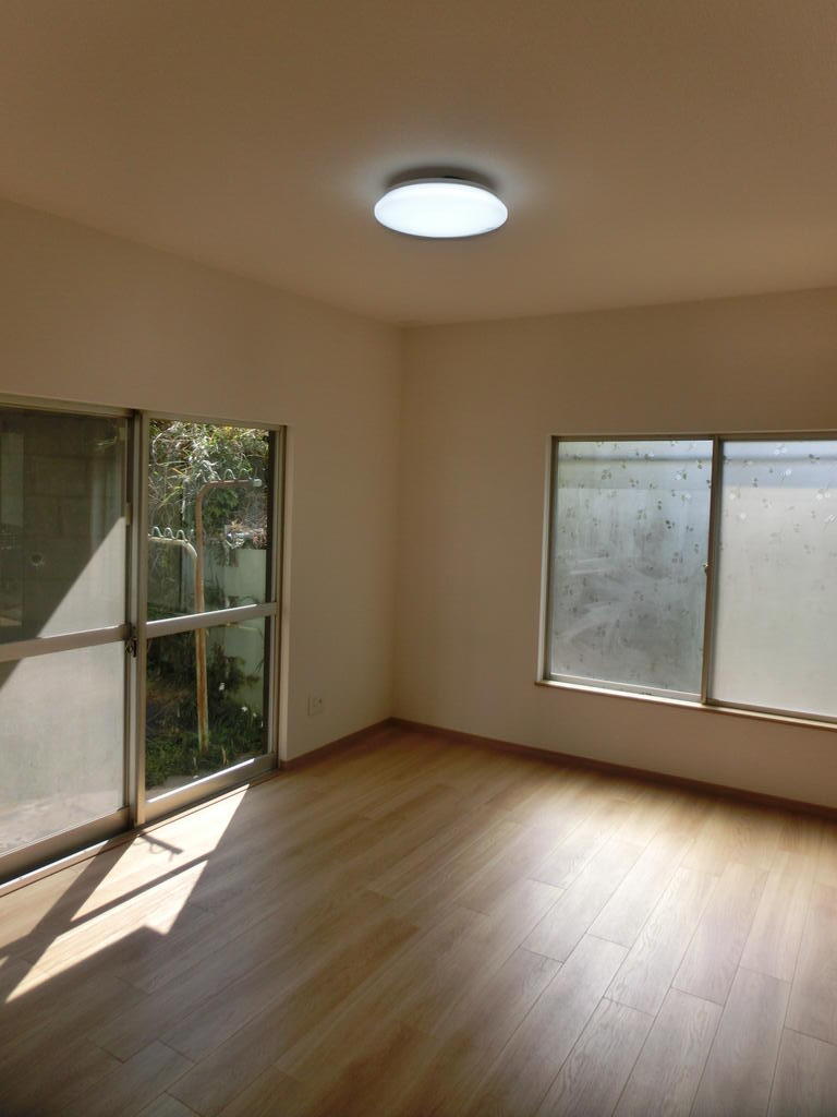 居室・リビング　オールフローリング