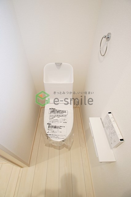 トイレ　ゆったりとした空間のトイレです