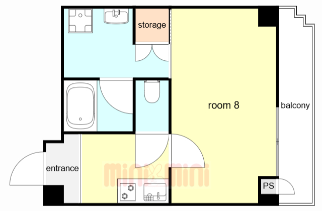 ドゥヴェル甲南の間取り写真