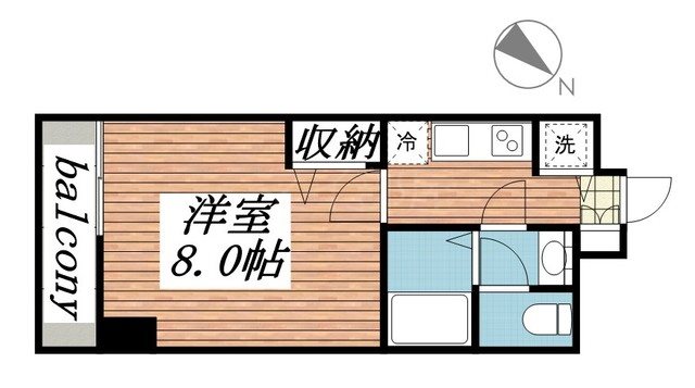 メゾンドヴィレ日本橋浜町の間取り写真
