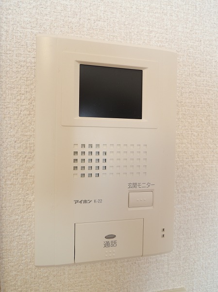 セキュリティ　モニター付きインターフォン