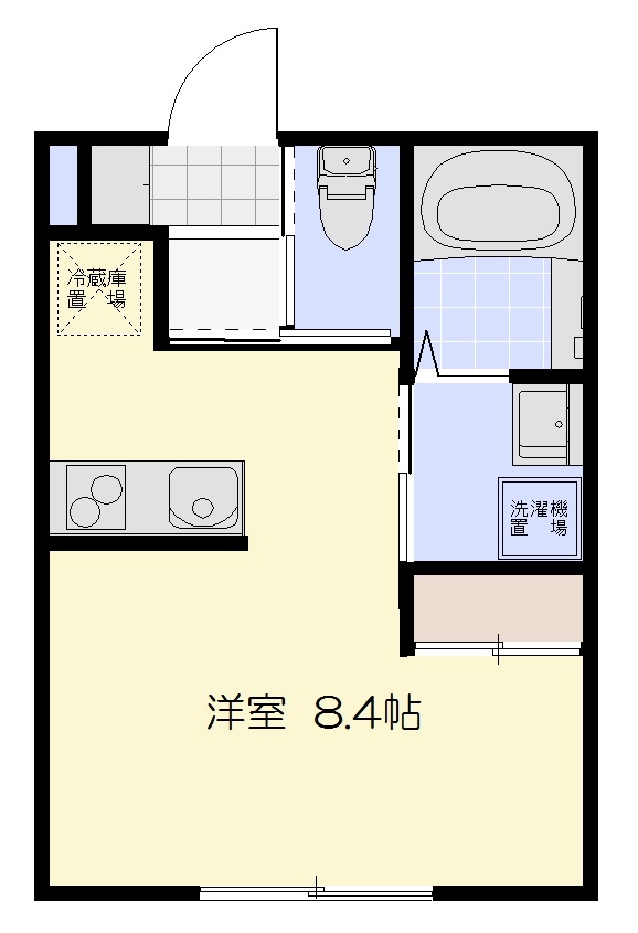 アビタ大和田の間取り