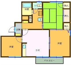 ヴィラ　フェニックスの間取り