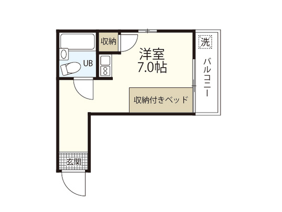 クリスタルレジデンス舟入の間取り