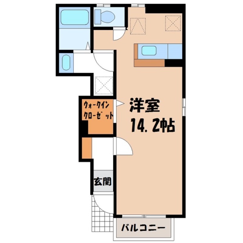 クレメントの間取り