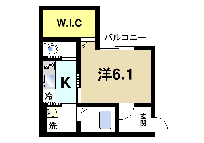 ALEGRIA富雄の間取り