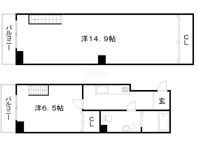 ブリエ五条大宮の間取り