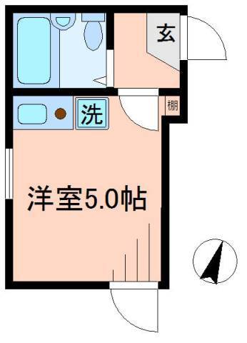 東京都北区東十条４（アパート）の賃貸物件の間取り
