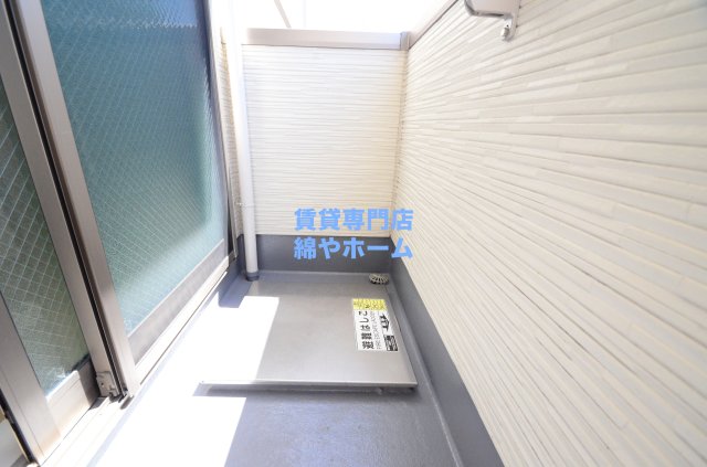 バルコニー　落ち着いた時間を過ごせるバルコニーです