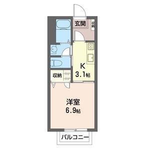 アビタシオン宮崎台の間取り