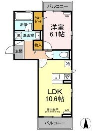 フォレスト和泉の間取り