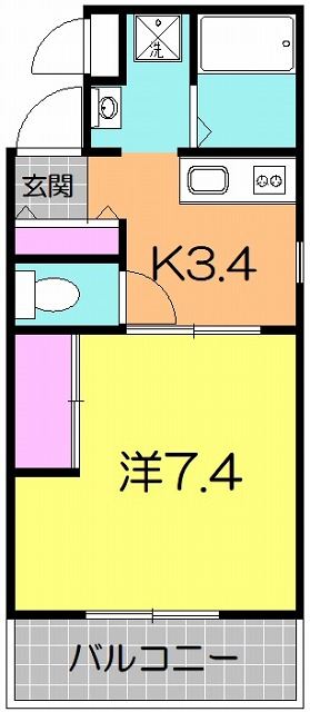 ライク薬師堂の間取り