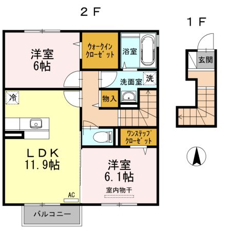 プランドールの間取り