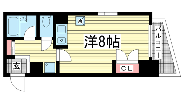 メゾンフローラの間取り