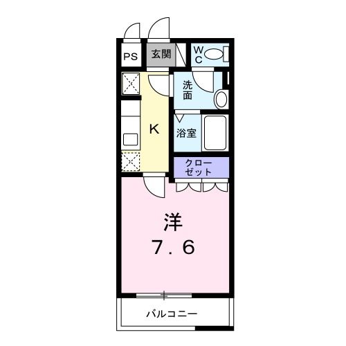 プロヴァンス吉岡の間取り