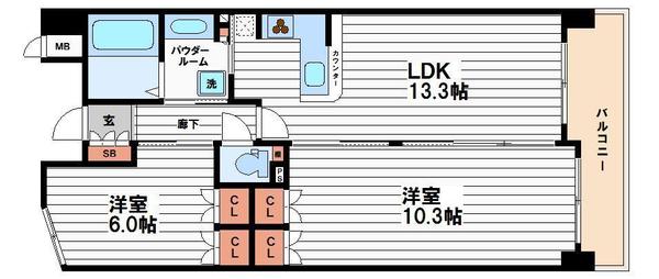 CITY SPIRE日本橋の間取り