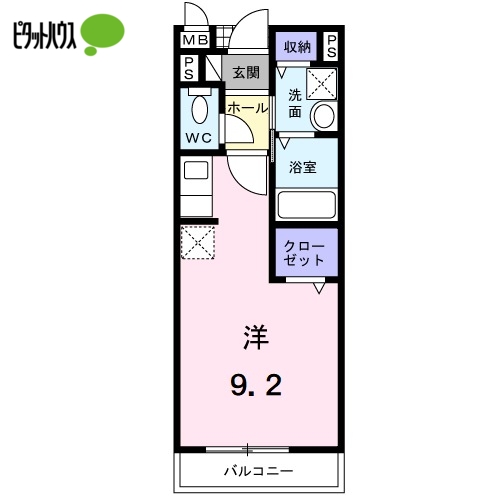 エクセレント道の間取り