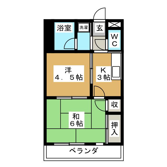 グレイスヤマダの間取り