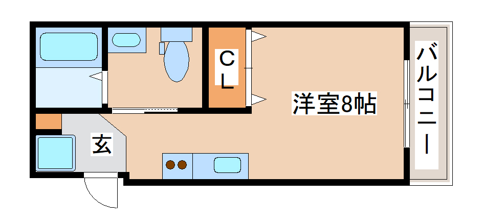 Ｇｉｕｌｉａ須磨浦Iの間取り